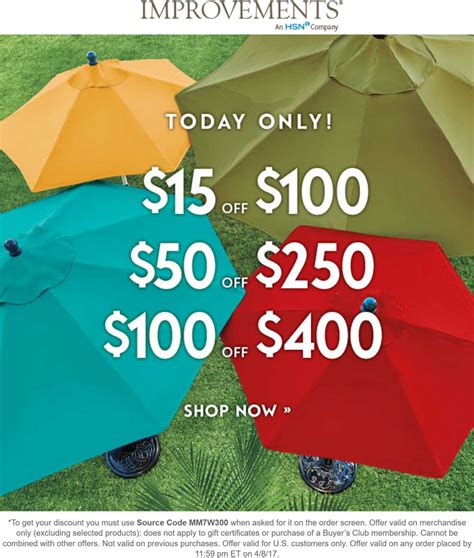 Improvements Catalog Coupon Code