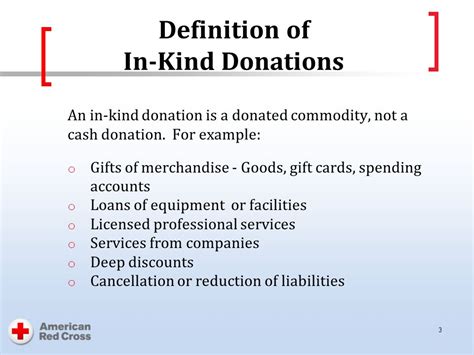In-Kind Donations