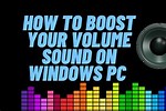 Increase Sound Volume On PC