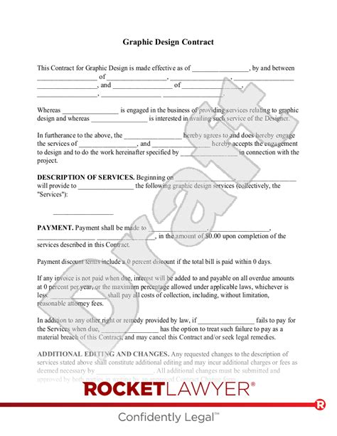 Indesign Contract Template