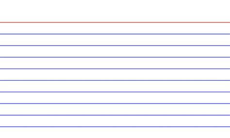 Index Card Template For Word
