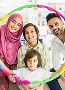 Indonesian Muslim Family