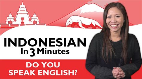 Orang Indonesia berbicara dalam bahasa inggris