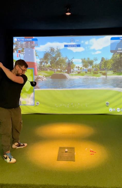 Indoor Golf Simulator Reddish Stockport