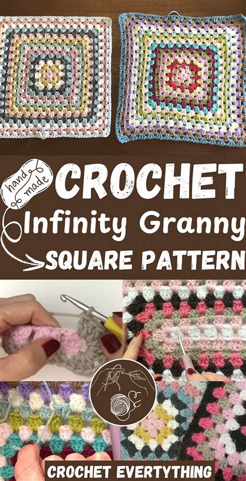 Infinity Granny Square Pattern
