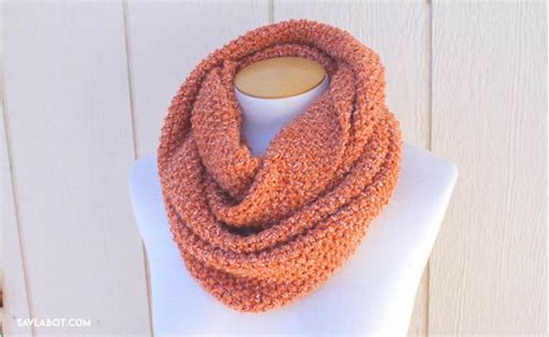 Infinity Scarf Pattern Knit Free Pattern