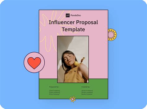 Influencer Proposal Template
