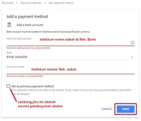 Info Pembayaran AdSense Indonesia