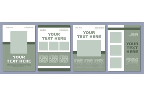 Informative Brochure Template