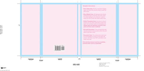 Ingramspark Book Cover Template