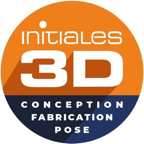 Initiales 3D à Boos