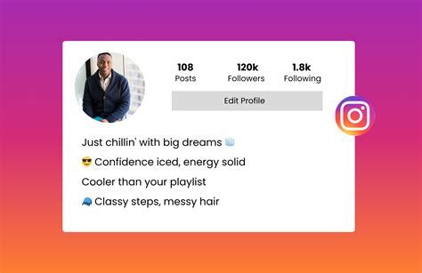 Instagram Bio Template