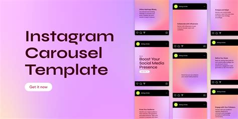 Instagram Carousel Template