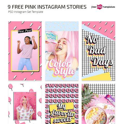 Instagram Story Templates Free