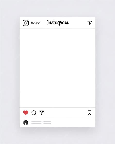 Instagram Template Blank