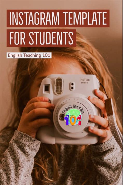 Instagram Template For Students