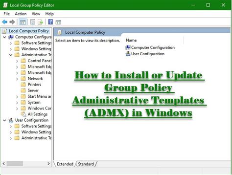 Install Administrative Templates Admx For Windows Server 2012 R2