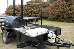 Install BBQ Pit On Trailer