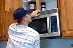 Install Microwave Over Stove