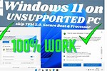 Install Windows 11 On Unsupported PC