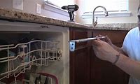 Installing Brackets LG Dishwasher