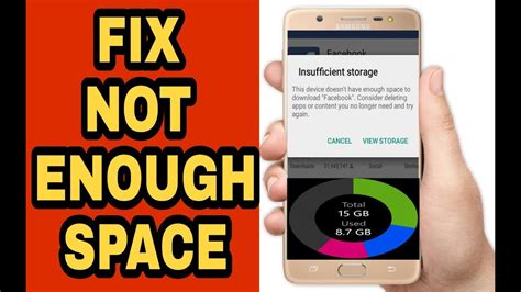 Insufficient Space on the Android Device