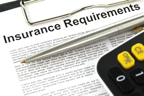 Insurance Policy Requirements