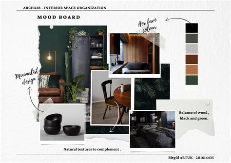 Interior Design Mood Board Template