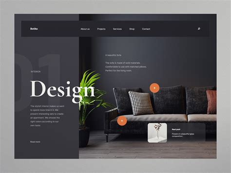 Interior Design Web Templates