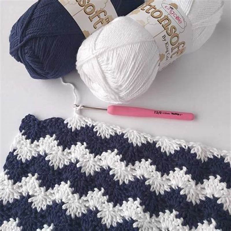 Interlocking Shell Stitch Crochet Blanket Pattern