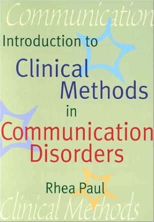 download Introduction To Clinical Methods In Communication Disorders