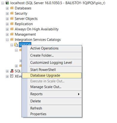 Invalid Object Name Ssisdb Catalog Customized Logging Levels