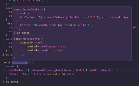 Invalid Type Number Of Template Literal Expression