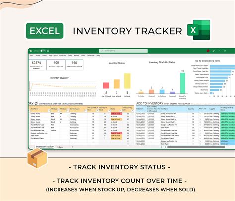 Inventory Tracker Excel Template