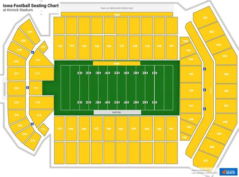 Iowa Football Seating Chart