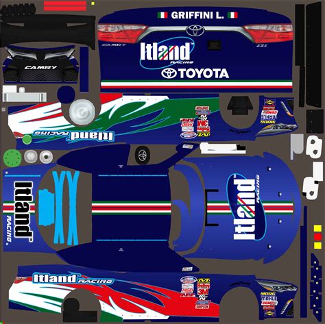 Iracing Paint Templates