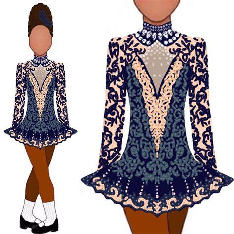 Irish Dance Dress Template