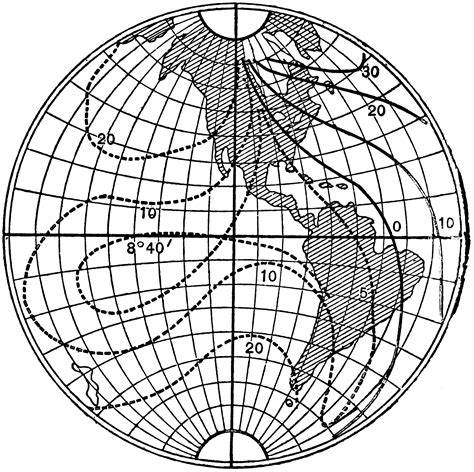 Isogonic Lines Map