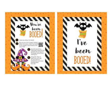 Ive Been Booed Free Printable