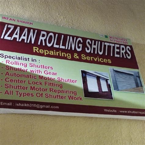 Izaan Rolling Shutter Repairing & Services
