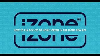 Izone App New Devices