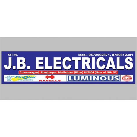 JB Electricals sales and service