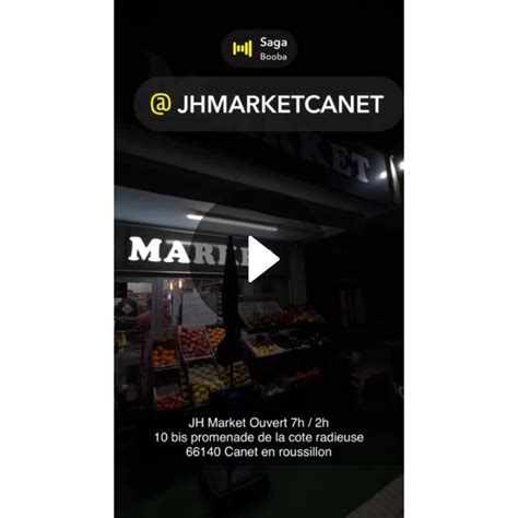 JH market à Canet-en-Roussillon