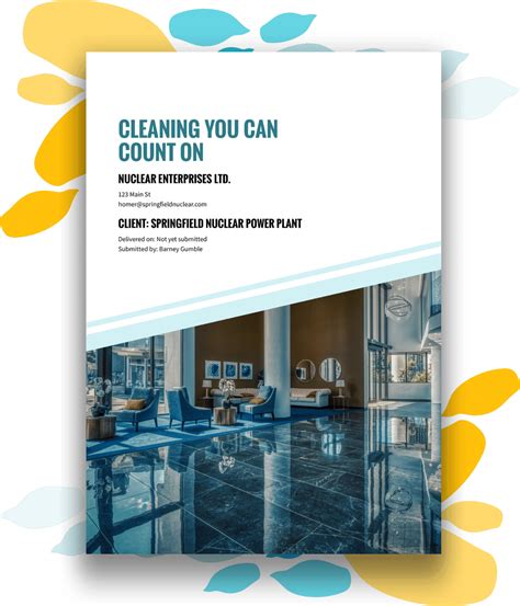 Janitorial Proposal Template