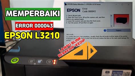 Jaringan Tidak Terhubung pada Printer Epson L3210