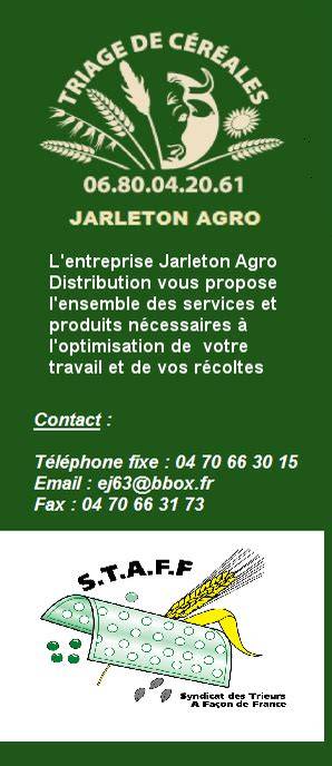 Jarleton Agro Distribution à Ygrande