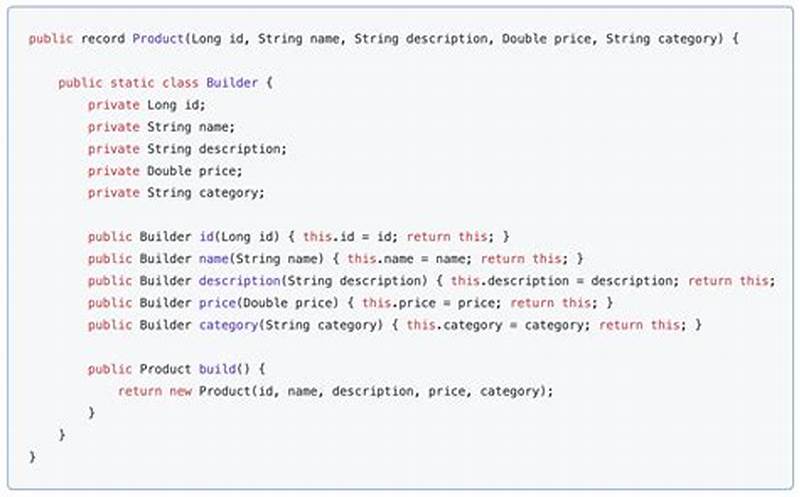Java Pattern Builder