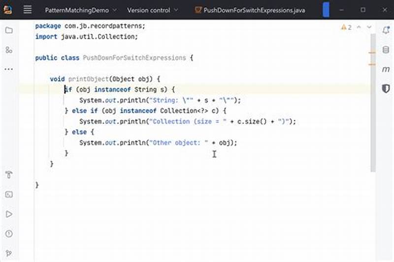 Java Pattern Matching