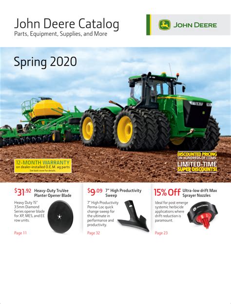 Jd Tractor Parts Catalog