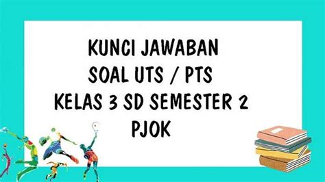 Jenis Soal PJOK